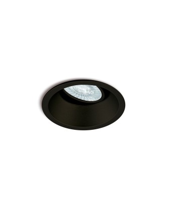 COMFORT GU10 * EMPOTRABLE REDONDO NEGRO